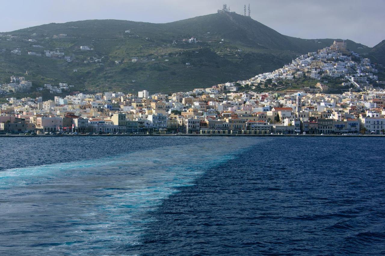 Mother'S House In Syros Aegean Sea Posidhonía Exterior foto